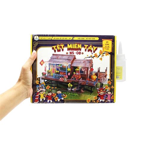choi mo hinh diy xom nha san tet mien tay  gioi ti hon ns