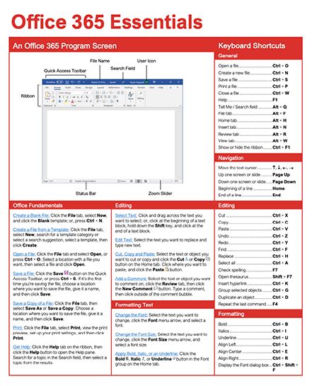 Office 365 Essentials Courseware CustomGuide