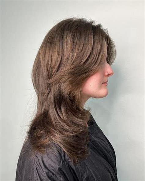 Sleeker layers will be the next step for the feathered haircut 19
