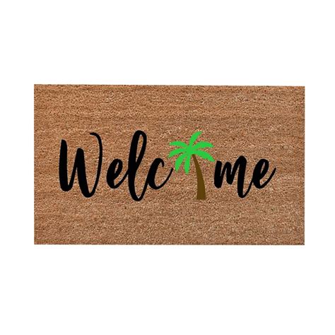 Yeetfub Door Mats Indoor Outdoor Summer Door Mat Welcome Mats Tropical