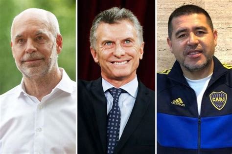 Macri Larreta Riquelme Y La Invención Del Adversario