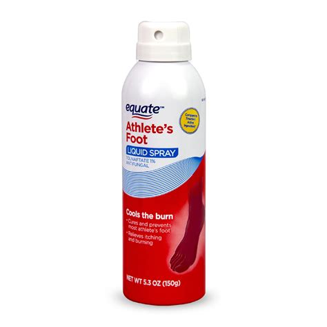 Equate Athlete's Foot Relief, Tolnaftate 1% Liquid Spray, Antifungal