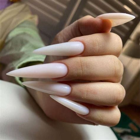 Pin By B On Wicked Claws Stylish Nails Long Nails Nude Nails