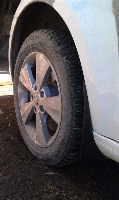 №1 Передние брызговики — Skoda Octavia A7 Mk3, 1,8 л, 2014 года ...