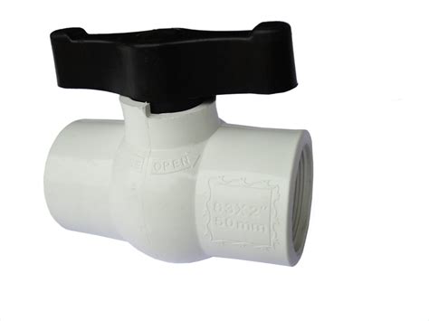 Payal Polypropylene Pp Solid White Ball Valve Size Mm To Mm At