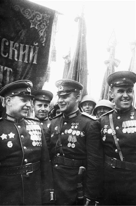 Фотографии парада 1945 года (много фото) - artshots.ru