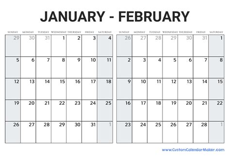 Jan Feb March Calendar Jonis Mahalia