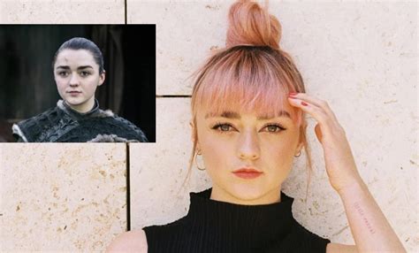 Maisie Williams Was Surprised By Arya Stark S Sex Scene Thought Her Game Of Thrones Character
