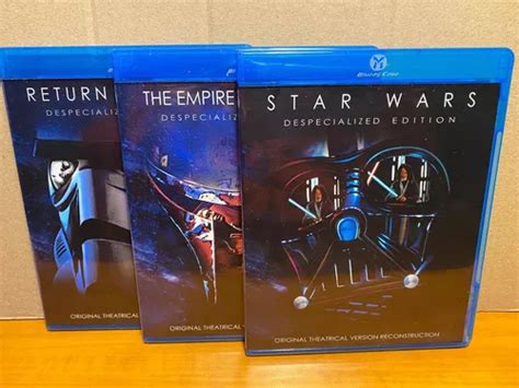 Star Wars Despecialized Editions En Bluray 3 Películas Cuotas Sin