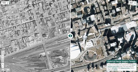 Historical Aerial Imagery Toronto