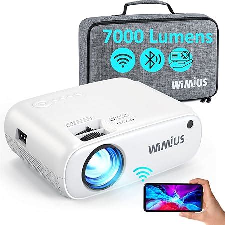 Mini Beamer Wifi Bluetooth Full Hd Lumen Heimkino Projektor