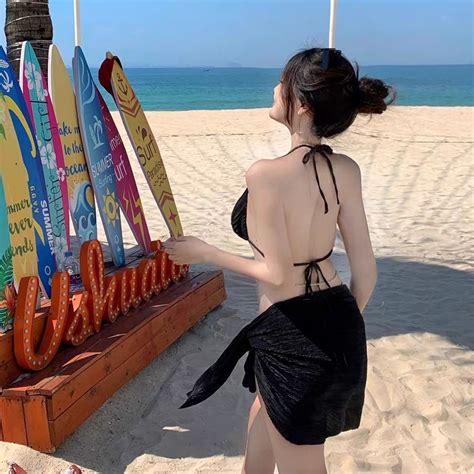 Bộ Đồ Bơi Bikini Ba Mảnh Thời Trang Âu Mỹ Quyến Rũ Cho Nữ Shopee Việt Nam
