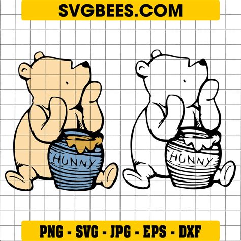 Classic Winnie The Pooh Svg By Svgbees Svg Files For Cricut Get