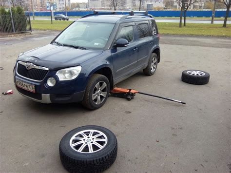 Меняй резину с лета на зиму — Skoda Yeti, 1,2 л, 2011 года | шины | DRIVE2