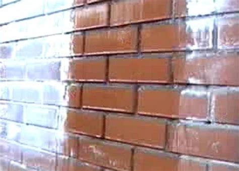 Эффект мокрого кирпича своими руками - Фото подборки