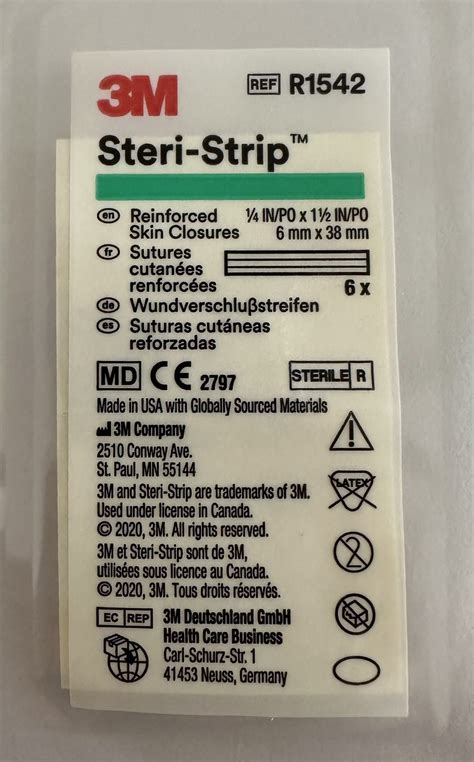 how long to leave steri strips on