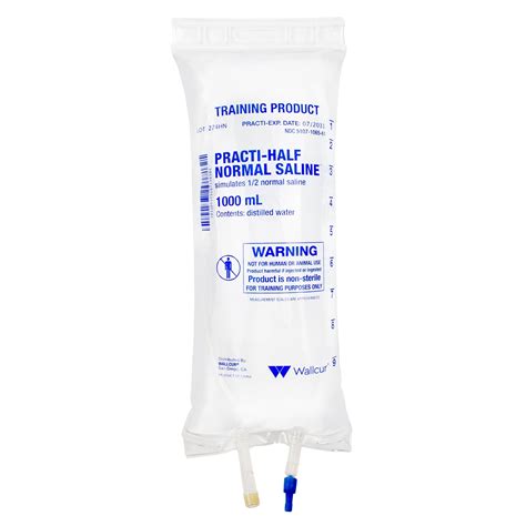 normal saline iv bags