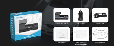 Dash Cam K Kawa Dash Camera For Cars P With Starlight Color