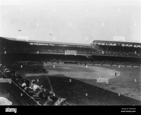 Griffith Stadium Grandstand Stock Photo Alamy