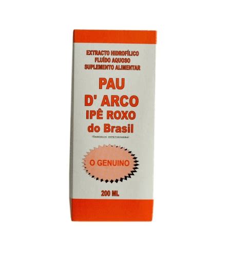 PAU DARCO IPÊ ROXO DO BRASIL Xarope 200ml Segredo da Planta