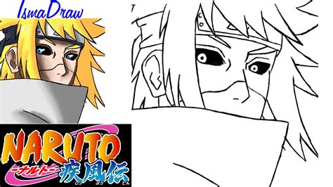 Minato Namikaze Speed Drawing Digital Art Part Youtube