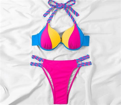 Aquarelina Badeanzug Bikini Maillot De Bain L Neu Und Originalverpackt In Bremblens F R
