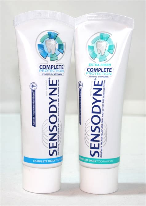 Sensodyne Complete Protection Flavours - Beauty Geek UK
