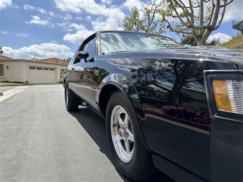 1987 Buick Regal Coupe Black Grand National For Sale