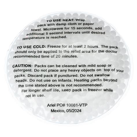 Mini Hot Cold Pack Baseball Ba Imprint