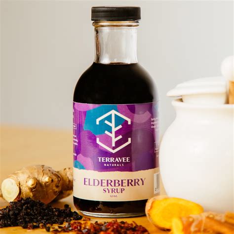Elderberry Syrup Terravee Naturals Natural Remedies For A Healthier
