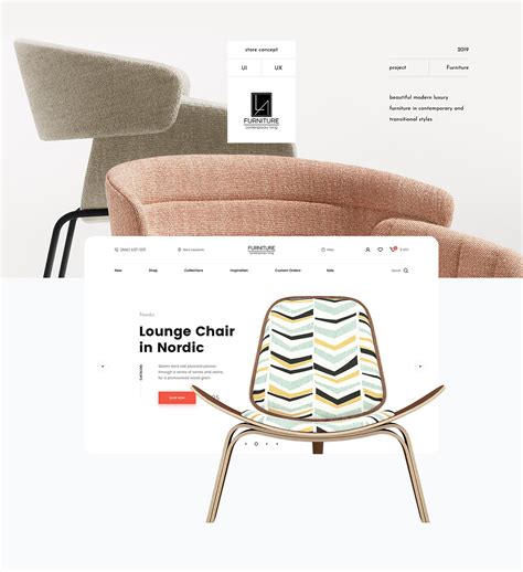 LA Furniture Store on Behance