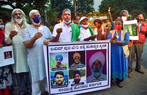 Photos Protest Against Lakhimpur Kheri Incident The Siasat Daily Archive