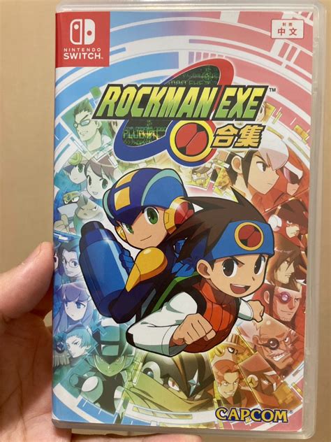 NS switch 遊戲 Rockman EXE合輯 洛克人EXE合集 電玩遊戲 電子遊戲 Nintendo 任天堂在旋轉拍賣