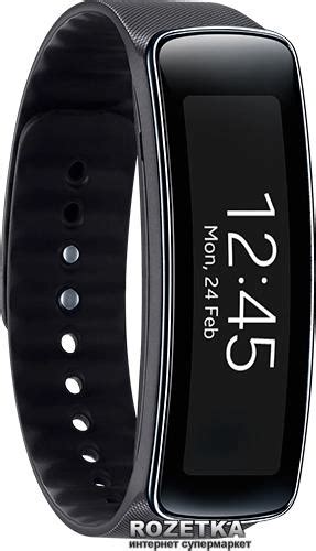 Смарт-часы Samsung Gear Fit Charcoal Black Официальная гарантия! – фото ...