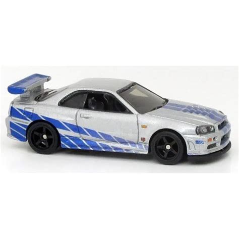 Hot Wheels Fast Furious Nissan Skyline Gt R Bnr Velozes E