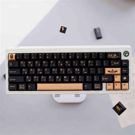 Keycap Onlygmk Pharaoh King Keycap Keys Cherry Profile Pbt Five