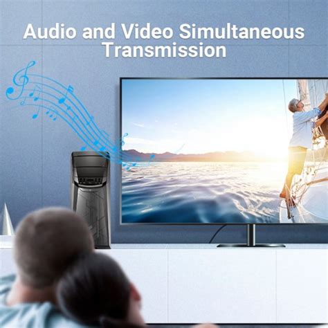 Адаптер-переходник Vention DisplayPort 20M > HDMI F 4K