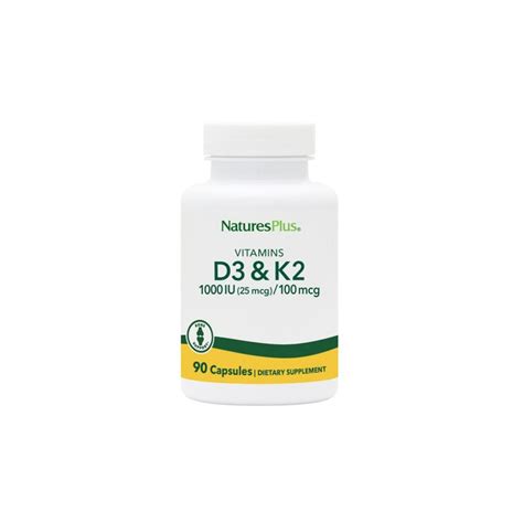 Natureplus Vit D3 E Vit K2 Integratore Multivitaminico 90 Capsule