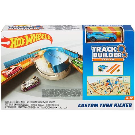 Hot Wheels Track Builder Custom Turn Kicker Fpg Shopee