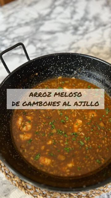 Héctor El Chef Kent on Instagram ARROZ MELOSO DE GAMBONES AL AJILLO