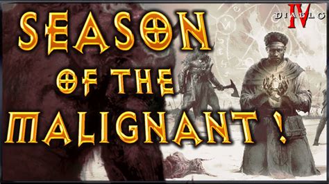 New Diablo Season Announced Season Of The Malignant Youtube