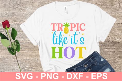 Tropic Like It S Hot Svg Graphic By Black Cat Studio Creative Fabrica