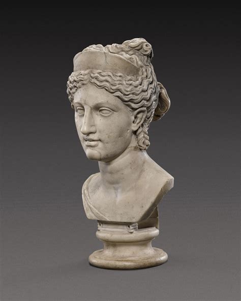 A Roman Marble Bust Of Aphrodite Circa Nd Century A D Ancient