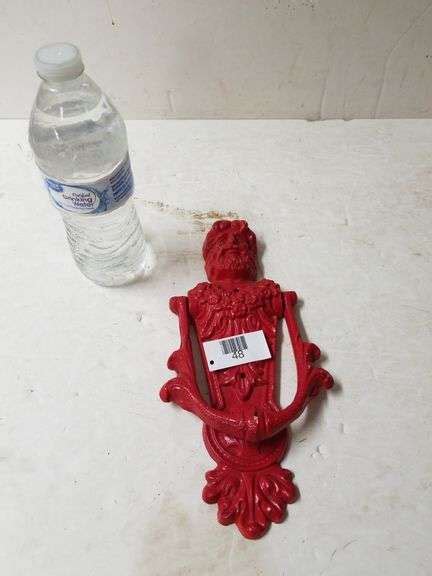 Heavy Metal Door Knocker Man Trice Auctions