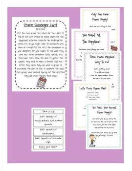 S More Trail Mix Scavenger Hunt By Second Grade Smartypants TpT