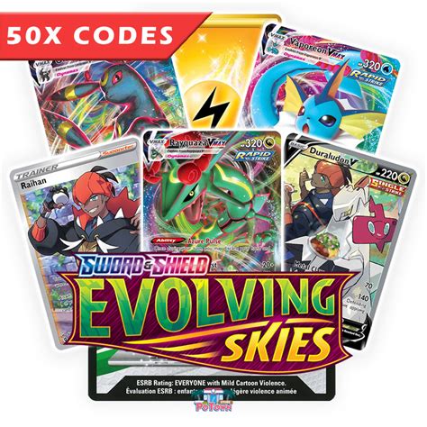 Bulk Evolving Skies Pokemon Tcg Live Booster Codes