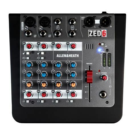 Allen Heath Zed Compact Analogue Mixer At Juno Records