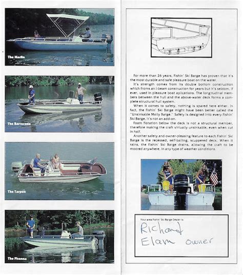 Fishin Ski Barge Brochure Sailinfo I