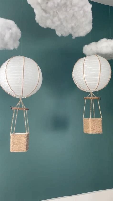 Gabrielle Shay On Instagram This DIY Hot Air Balloon Mobile Is The