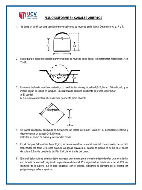 Problemas De Flujo Uniforme Pdf Hogar Y Jardín Ciencia Y Matemática